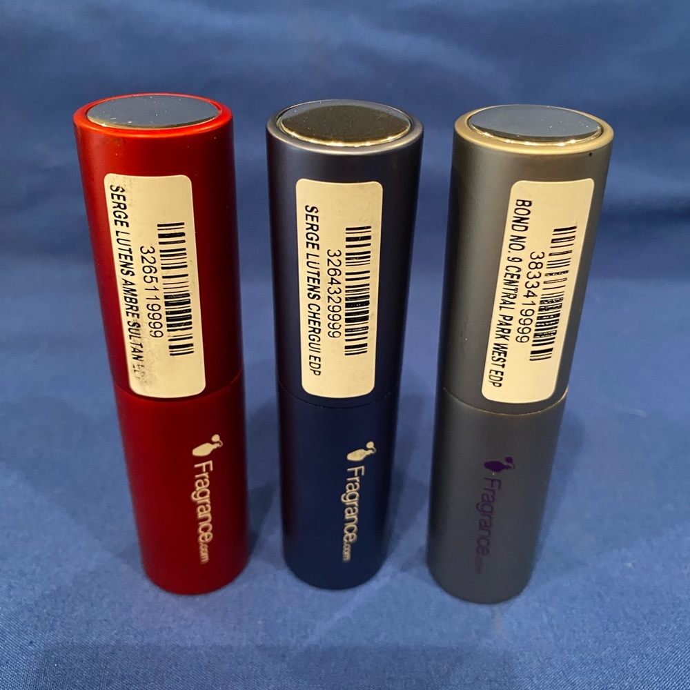 Serge Lutens Amber Sultan and Chergui and Bond No. 9 Central Park West